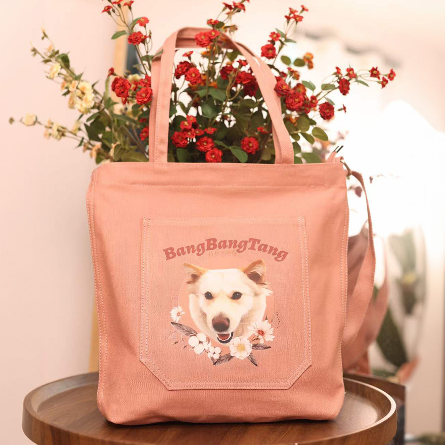 【うちの子】オリジナルMy 2Wayトートバッグ - 愛犬へのプレゼントなら、MaRest. Doggo Tokyo/マレスト. ドーゴ トウキョウ