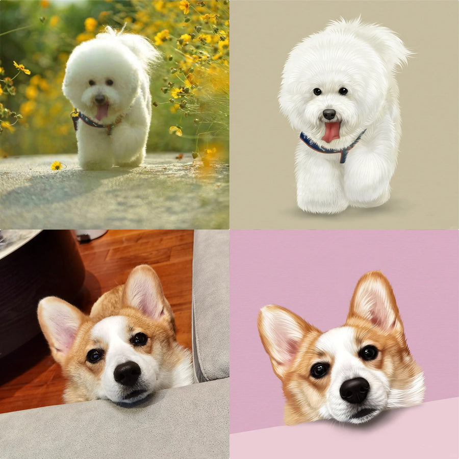 【うちの子】本格デジタルイラスト - 愛犬へのプレゼントなら、MaRest. Doggo Tokyo/マレスト. ドーゴ トウキョウ