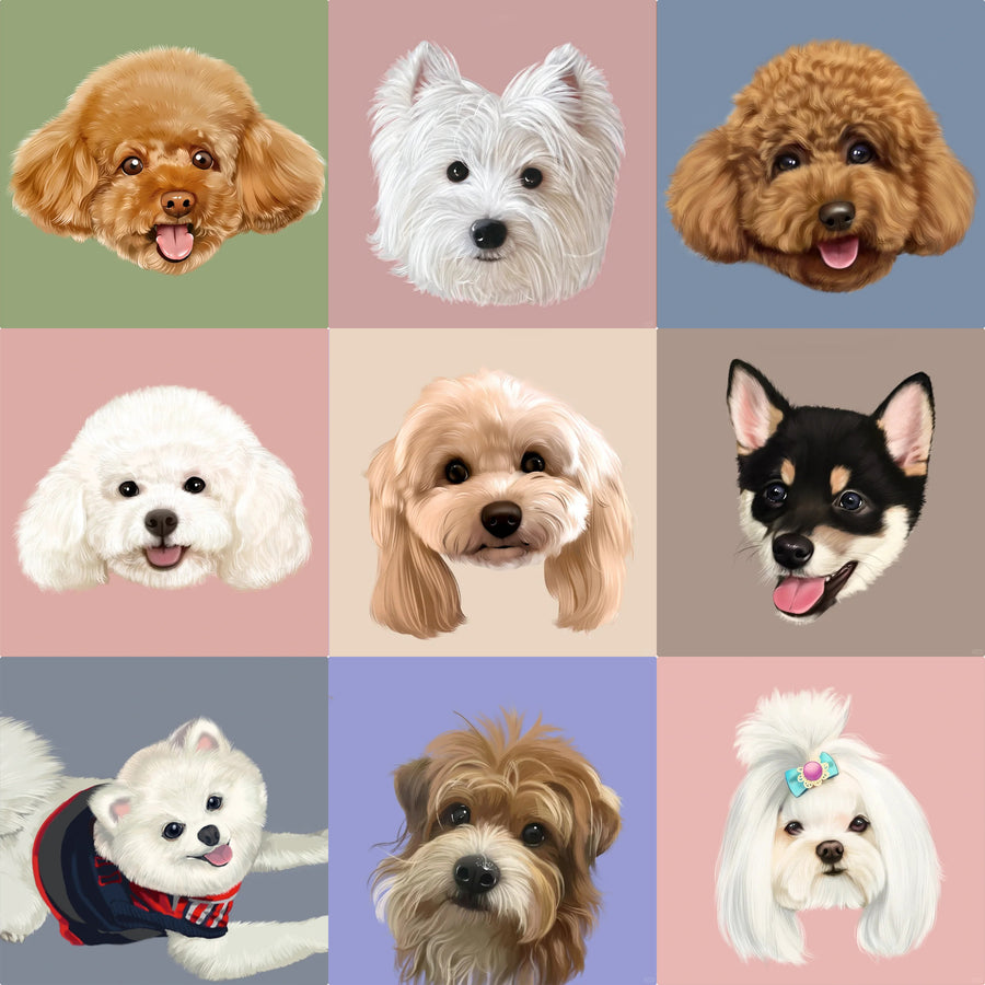 【うちの子】本格デジタルイラスト - 愛犬へのプレゼントなら、MaRest. Doggo Tokyo/マレスト. ドーゴ トウキョウ