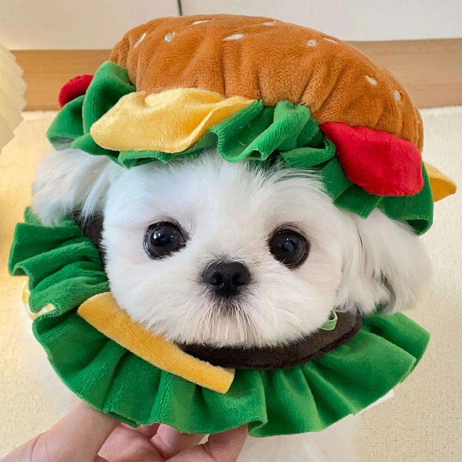 なりきりハンバーガー帽子 - 愛犬へのプレゼントなら、MaRest. Doggo Tokyo/マレスト. ドーゴ トウキョウ