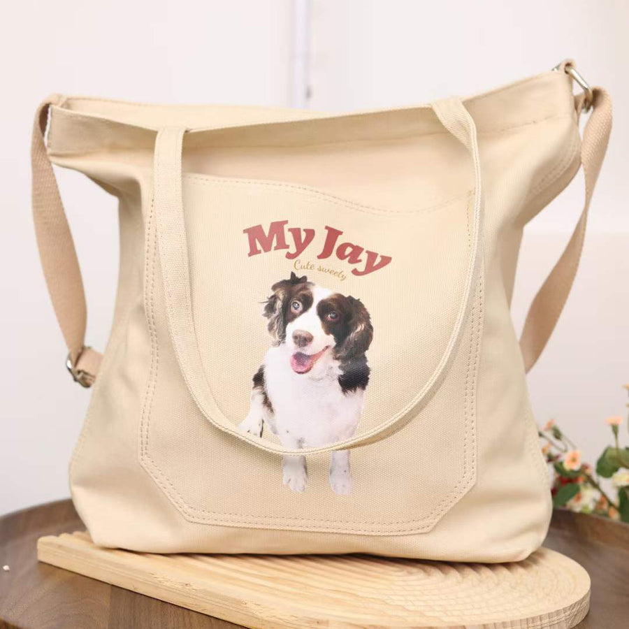 【うちの子】オリジナルMy 2Wayトートバッグ - 愛犬へのプレゼントなら、MaRest. Doggo Tokyo/マレスト. ドーゴ トウキョウ