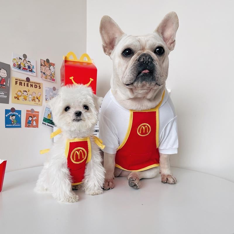 【即納】わんわん's Kitchen＊エプロンM - 愛犬へのプレゼントなら、MaRest. Doggo Tokyo/マレスト. ドーゴ トウキョウ