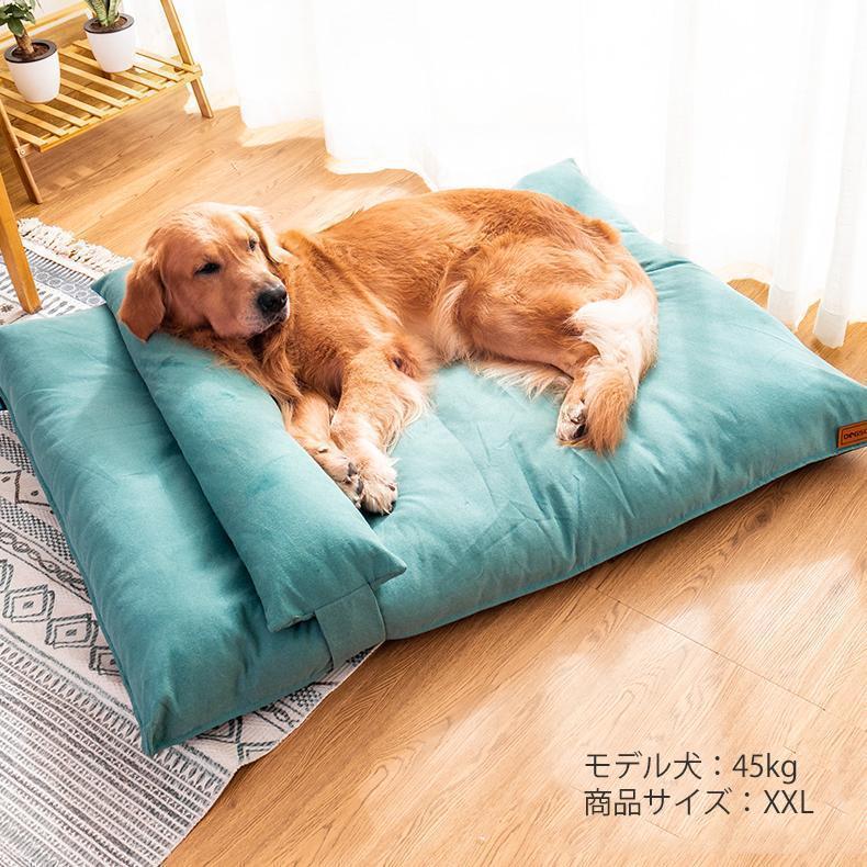 まくら付き＊Bigサイズベッド - 愛犬へのプレゼントなら、MaRest. Doggo Tokyo/マレスト. ドーゴ トウキョウ