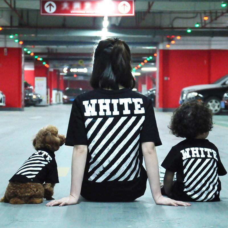 【ペアコーデ】WHITEカジュアルTシャツ - 愛犬へのプレゼントなら、MaRest. Doggo Tokyo/マレスト. ドーゴ トウキョウ
