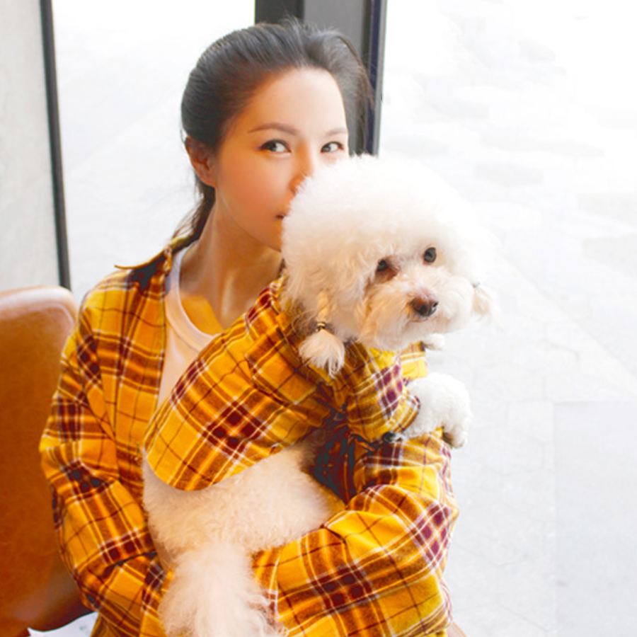 【ペアコーデ】選べる2色＊カジュアルチェックシャツ - 愛犬へのプレゼントなら、MaRest. Doggo Tokyo/マレスト. ドーゴ トウキョウ