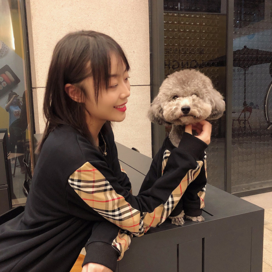 【一部即納】【ペアコーデ】チェックライントレーナー - 愛犬へのプレゼントなら、MaRest. Doggo Tokyo/マレスト. ドーゴ トウキョウ